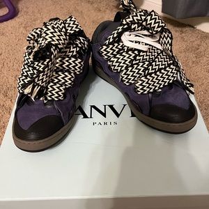Lanvin curb sneaker